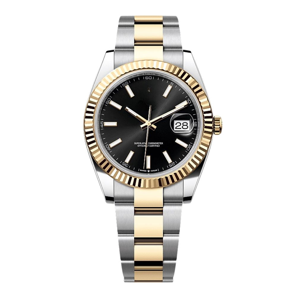 Datejust Oystersteel 126333 'Gold White'