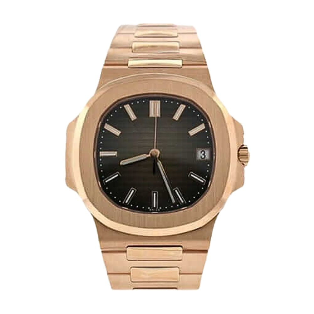 Nautilus Chronograph 5980/1R-001 „Roségold, schwarzes Zifferblatt“